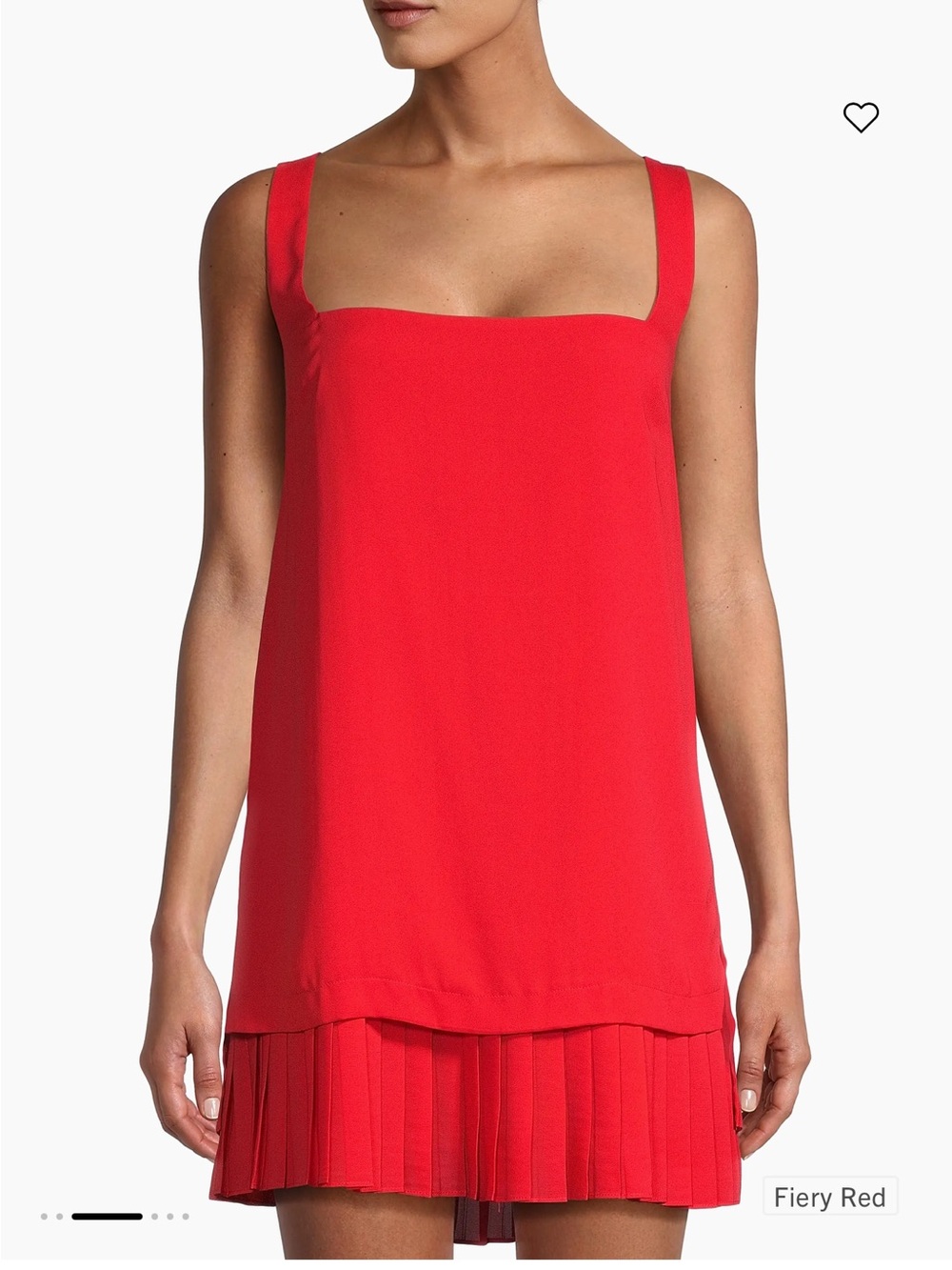 Laundry By Shelli Segal Pleated-Hem Mini Shift Dress - Picture 4 of 7